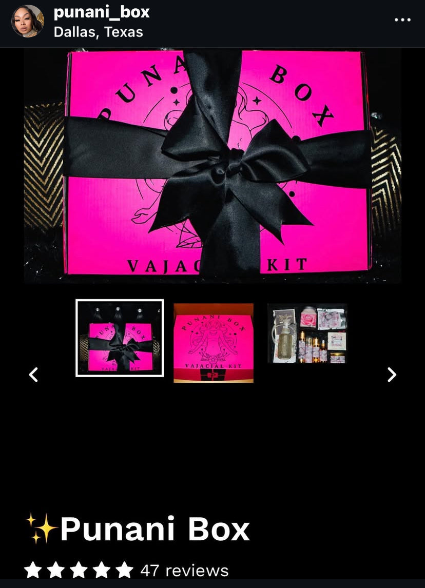 The Punani Box™ Complete Luxury Vajacial Kit