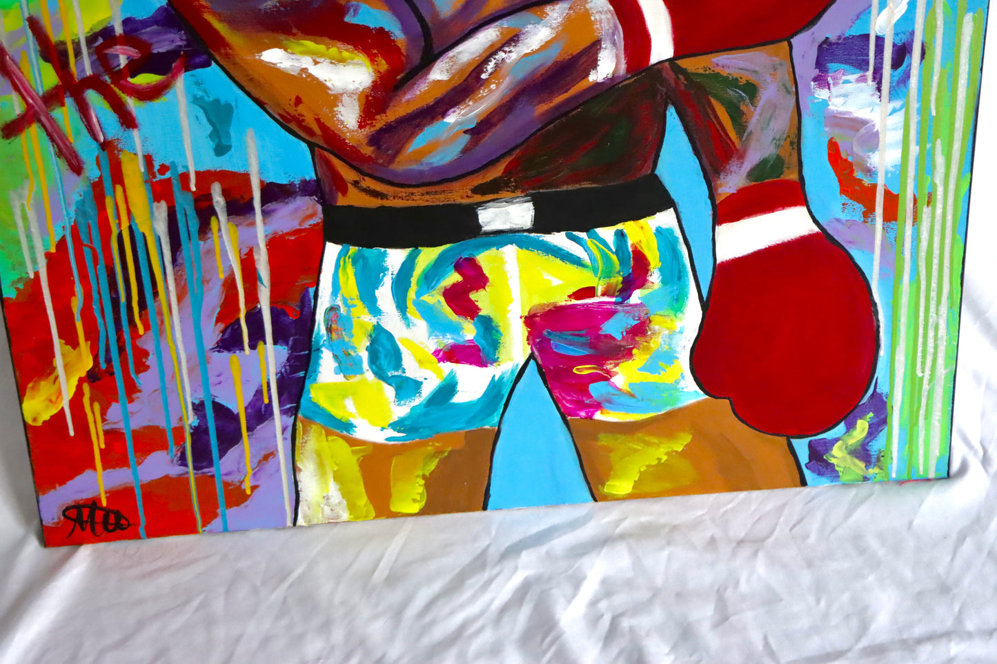 “Ali the Great” Original Painting by MeeLizjah