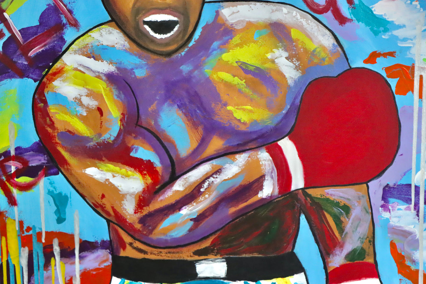 “Ali the Great” Original Painting by MeeLizjah