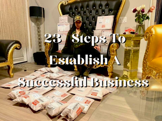 23 Steps To Establish A Successful Business